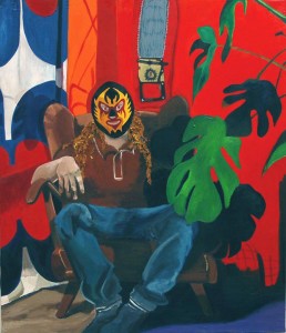 Rööperi Lucha, oil on canvas, 120x100cm, 2005